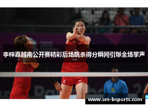 李梓嘉越南公开赛精彩后场跳杀得分瞬间引爆全场掌声 李梓嘉越南公开赛精彩后场跳杀得分瞬间引爆全场掌声