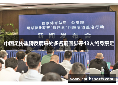 中国足协重磅反腐惩处多名前国脚等43人终身禁足