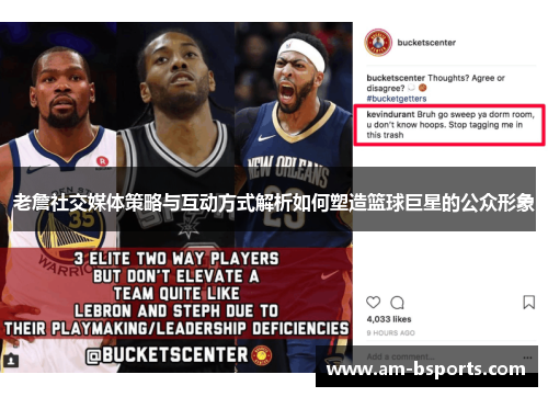 老詹社交媒体策略与互动方式解析如何塑造篮球巨星的公众形象